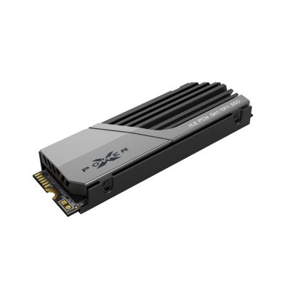 3. Silicon Power XS70 SSD 2TB M.2 PCIe NVMe Gen4x4 TLC 7300/6800 MB/s Kühlkörper
