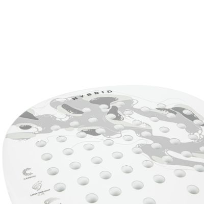 15. VIRTUFIT HYBRID PADELSCHLÄGER - WEISS-GRAU