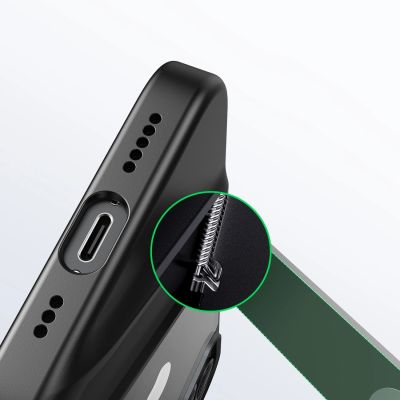 7. Ugreen LP633 Kickstand Schutzhülle Hardcover mit Gelrahmen und integriertem Ständer für iPhone 14 (90924)