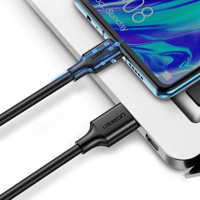 15. Ugreen US184 20883 USB-A 3.0 / USB-C 3A Kabel 1,5 m – Schwarz