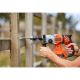 10. Black & Decker BCD900B-XJ 1880 U/min SDS Plus Bohrmaschine, Schwarz, Orange