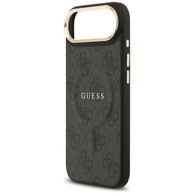 6. Guess 4G PU Classic Logo MagSafe Hülle für iPhone 17 Air - Schwarz