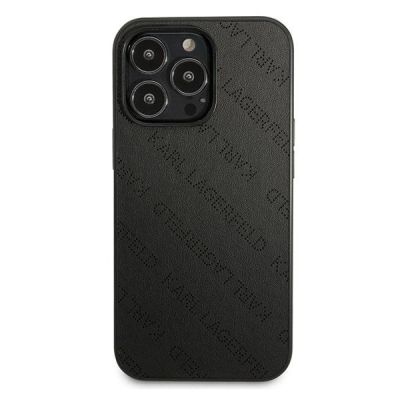3. Karl Lagerfeld Perforated Allover Case für iPhone 13 Pro / 13 6.1" - Schwarz
