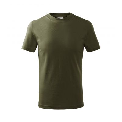 2. Malfini Basic Jr MLI-13869 Militär-T-Shirt