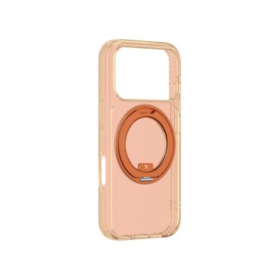 4. AmazingThing Titan Pro Spin Hülle für iPhone 17 Pro, kompatibel mit MagSafe – Orange