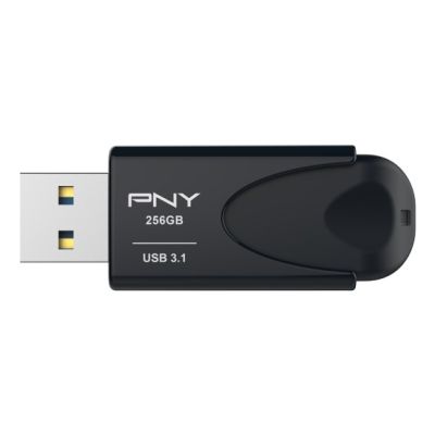 4. PNY Attache 4 USB-Stick 256 GB USB Typ-A 3.2 Gen 1 (3.1 Gen 1) Schwarz