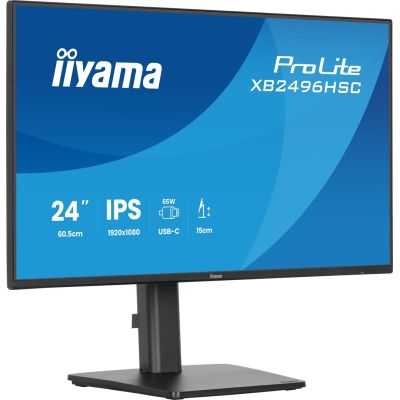 16. iiyama ProLite XB2496HSC-B1 Computermonitor 60,5 cm (23,8") 1920 x 1080 px Full HD LED Schwarz