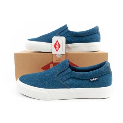 10. Lee Cooper Herren Sneakers Schuhe modische bequeme Slip-On Jeans Slip on