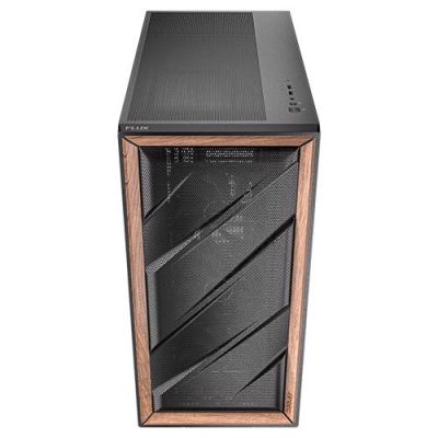 22. Antec FLUX Midi-Tower-Gehäuse Schwarz 0-761345-10133-2