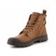 4. Palladium Pampa Zip Lth Ess U Schuhe 76888-252-M Dear Brown