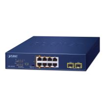 PLANET 2-Port 10/100/1000T 802.3bt Unmanaged Gigabit Ethernet (10/100/1000) PoE-Unterstützung Blau
