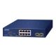 PLANET 2-Port 10/100/1000T 802.3bt Unmanaged Gigabit Ethernet (10/100/1000) PoE-Unterstützung Blau