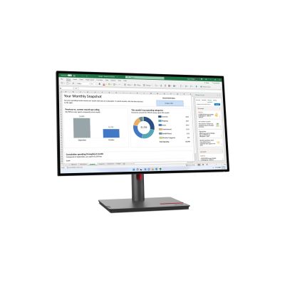 4. Monitor LENOVO ThinkVision P27h-30 27 Zoll 2560x1440 IPS 16:9 350cd/m² HDMI DP USB-Hub