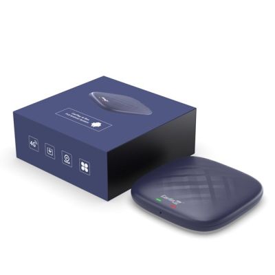 8. CARLINKIT Wireless Adapter AI Box mit Android 13 – 8 GB + 128 GB für Original-Autoradios mit CarPlay (blau)