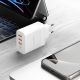 3. Dudao A5HEU Netzwerkladegerät 3x USB-A 1x USB-C PD20W - Weiß