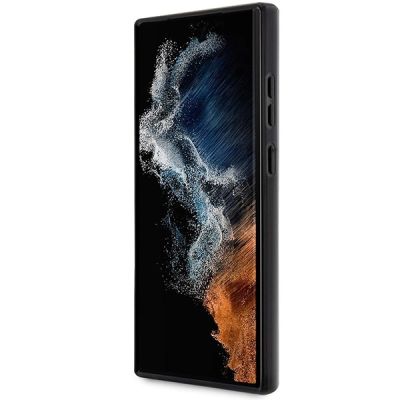 12. Guess GUHCS23LPCUMAK S23 Ultra S918 schwarz/schwarzes Hardcase Marble