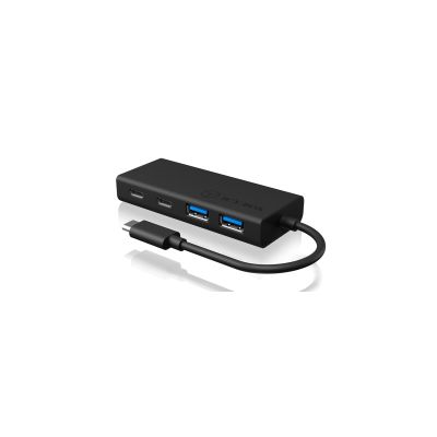 3. ICY BOX IB-HUB1426-CPD USB 3.2 Gen 1 (3.1 Gen 1) Typ-C 5000 Mbit/s Schwarz