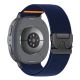 2. Tech-Protect Nylonarmband mit Verschluss für Samsung Galaxy Watch 40/44/46 mm – Marineblau
