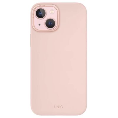 2. Uniq Lino Hue Magclick Ladehülle für iPhone 15 – Rosa