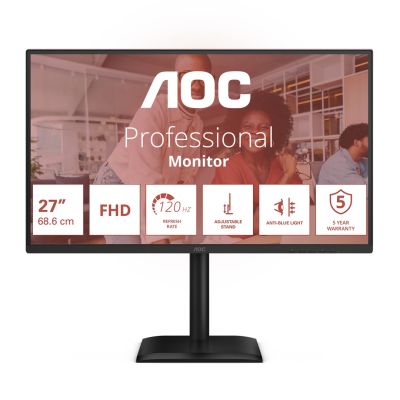 29. AOC Monitor 68,6 cm (27") 27E4U 16:9 VGA+HDMI+DP+USB IPS