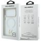 8. Karl Lagerfeld IML K Head Logo MagSafe Hülle für iPhone 17 Pro - Transparent