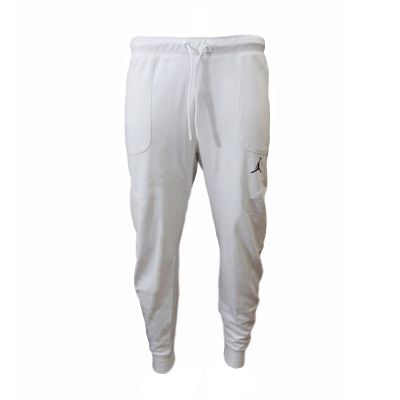 2. Air Jordan Dri-FIT Trainingsfleece Herren-Trainingshose, weiß - DQ7890-135