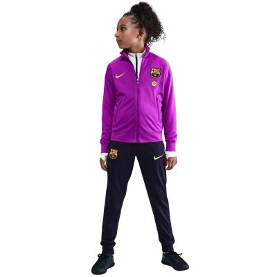 Nike FC Barcelona Strike Kinder-Trainingsanzug Lila und Schwarz HJ8027 552