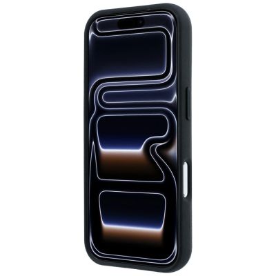 5. Mercedes Lederhülle mit Ringständer und MagSafe-Funktion für iPhone 18 Pro / 17 Pro – Schwarz