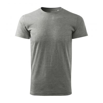 3. Malfini Heavy New Free T-Shirt M MLI-F3712 dunkelgrau meliert