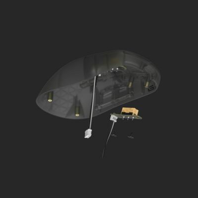 10. Endgame Gear OP1 RGB Gaming-Maus, rechte Seite, USB Typ-A, optisch, 26000 DPI