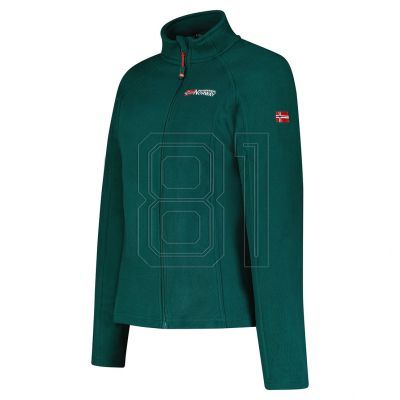 Geographical Norway TUG FZ DARK GREEN DB LADY 235 WW3123F/GN Fleece-Sweatshirt