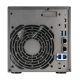 3. NAS Asustor AS6804T; Tower; 4x (3,5" SATA HDD/ 2,5" SSD); AMD Ryzen Embedded V3C14; 16 GB ECC DDR5 SODIMM (max. 64 GB), 2x 10GbE, 2x 5GbE, 4x M.2 2280 NVMe PCIe 4.0, 2x USB 4.0, 2x USB 3.2 Gen, 1x optionale 10GbE-Karte