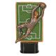 Torwartstatuette RFST3057/BR/GN