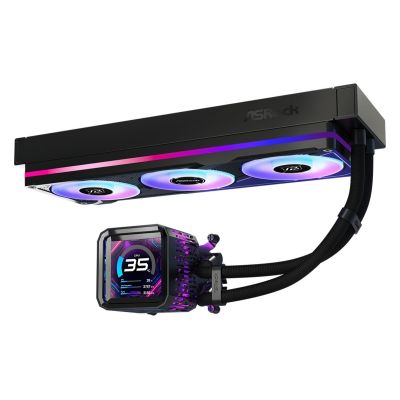 4. ASRock Phantom Gaming 360 LCD-Kühler