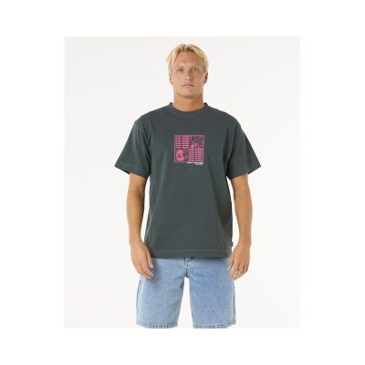RIP CURL Raw Energy Zine Tee T-Shirt, türkis