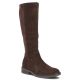 2. Braune Lederstiefel mit Stretch Filippo DKZ8222