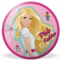 Kindergummiball 140mm mit Barbie MONDO Motiv