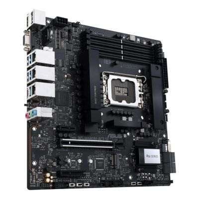 3. ASUS PRO WS W680M-ACE SE Intel W680 LGA 1700 Micro-ATX