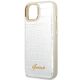 6. Guess GUHCP14MHGCRHS iPhone 14 Plus 6,7 "Silber / Silber Hardcase Croco Collection