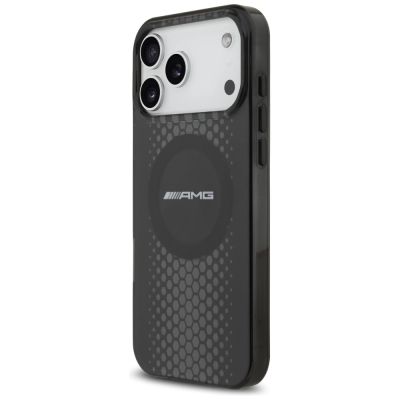 2. AMG Double Layer Transparent Graphics MagSafe Case für iPhone 17 Pro Max – Schwarz