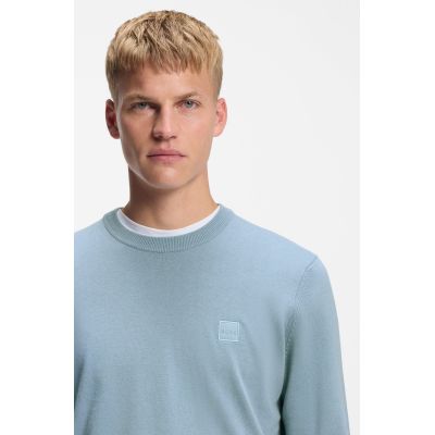 4. Boss Knitwear Kanovano_S Herren-Sweatshirt Hell-/Pastellblau (50527583-451)