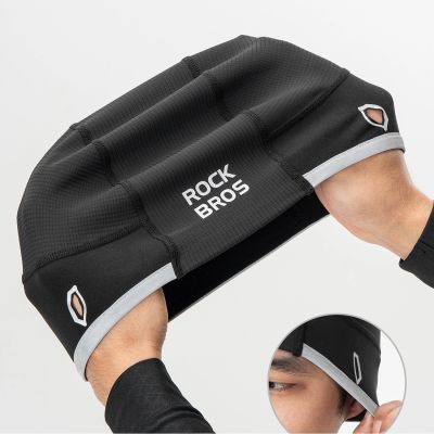 13. Rockbros M016 Winter-Windschutz-Radmütze Größe 54-61 cm - Schwarz