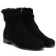 4. Damen-Lederstiefeletten, ungefüttert, schwarz Potocki JE19480