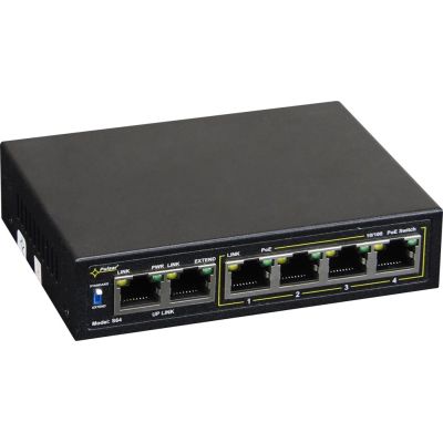 4. PoE-Switch PULSAR S64 (6x 10/100 Mbit/s)