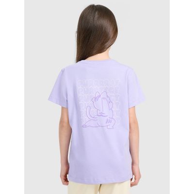 2. Mädchen-T-Shirt mit Aufdruck, regulär, Größe 4F 4FJRAW25TTSHF3199-52S