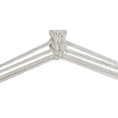 26. Brasilianischer Hängesessel 100x50CM NATURA mit genähtem tropischem Dschungelkissen