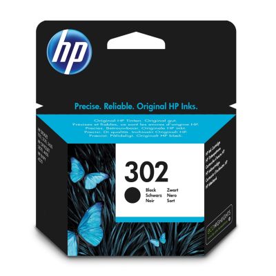 2. HP Schwarze Tintenpatrone HP 302, HP302=F6U66AE, 190 Seiten, 3,5 ml