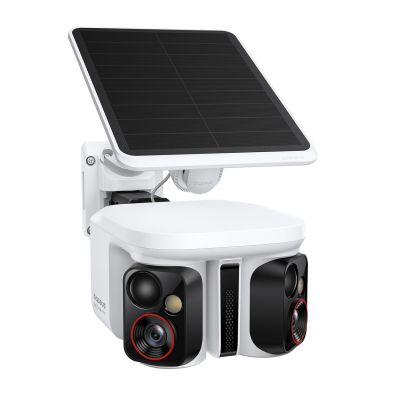 Baseus Security X1 Pro Dual-Kamera 3K-Außenkamera – Weiß