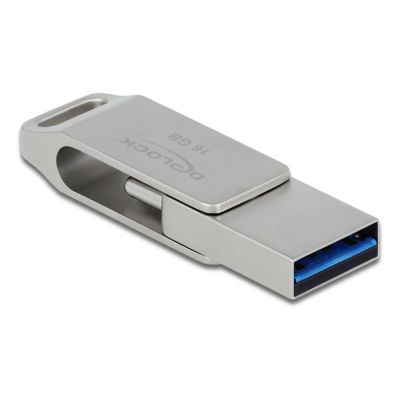 2. DeLOCK USB-C + USB-A 5 Gbit/s 64 GB – Metallgehäuse