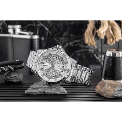 6. Skmei 9337SI Herrenuhr + Box